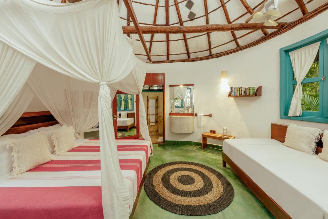 Dos Ceibas Tulum - Massage & Yoga Inclusive Otel Dış mekan fotoğraf